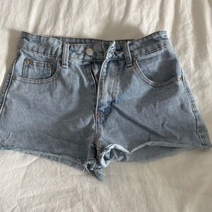 SHEIN Light Blue Jean Shorts